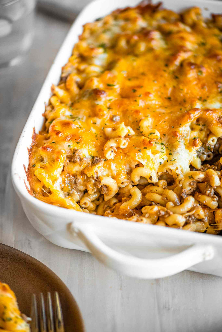 Cheeseburger Casserole