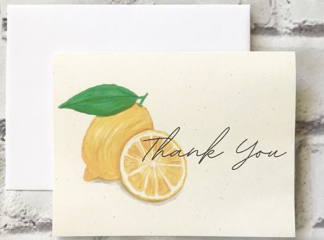 Thank You Card Add On